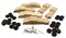 Woodland Scenics Deuce Coupe Pre-Cuts W/Wheels And Axels 6Pk-